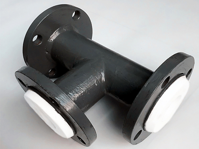 洛陽(yáng)欒川 鋼襯四氟彎頭